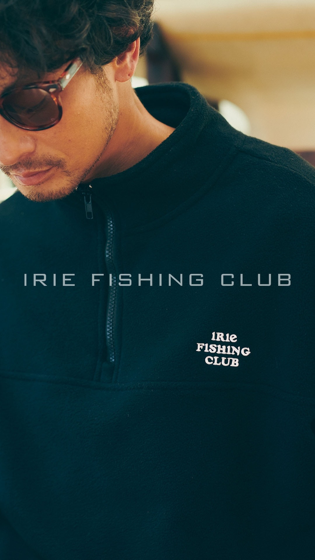 NEW ITEM】-I.F.C HALF ZIP FLEECE- | IRIE FISHING CLUB