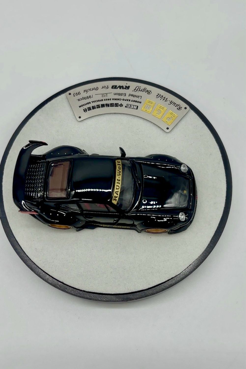 PREORDER] PGM Porsche RWB 993 Soprano Black | 2025 HEC Hobby Expo