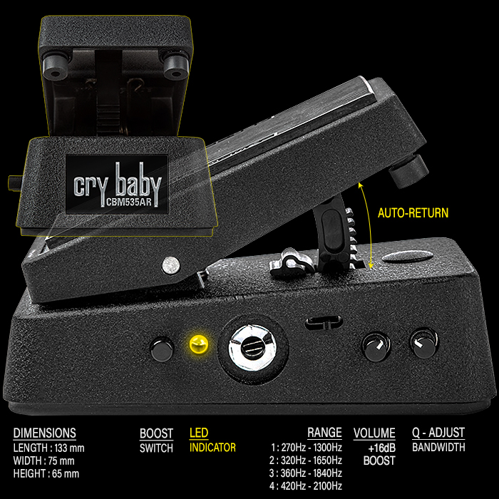 Guitar Pedal X - News - My Next Wah Pedal will be the just