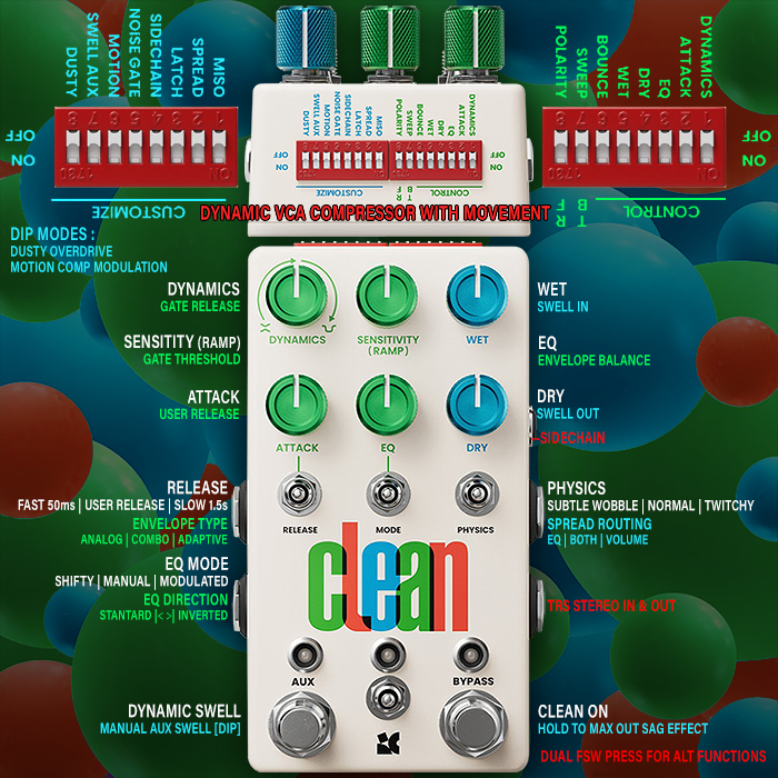 Guitar Pedal X - GPX Blog - Chase Bliss unveils CLEAN Dynamic
