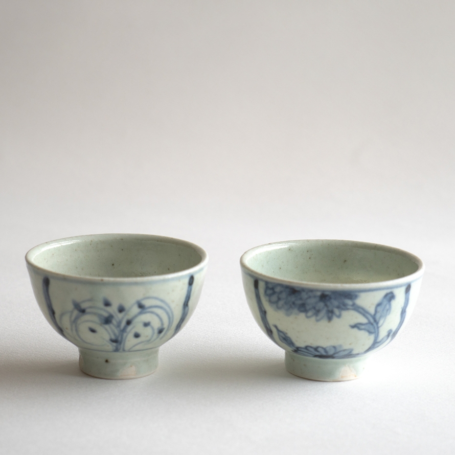 吉田崇昭】染付碗形茶杯｜きみくらオンラインショップ
