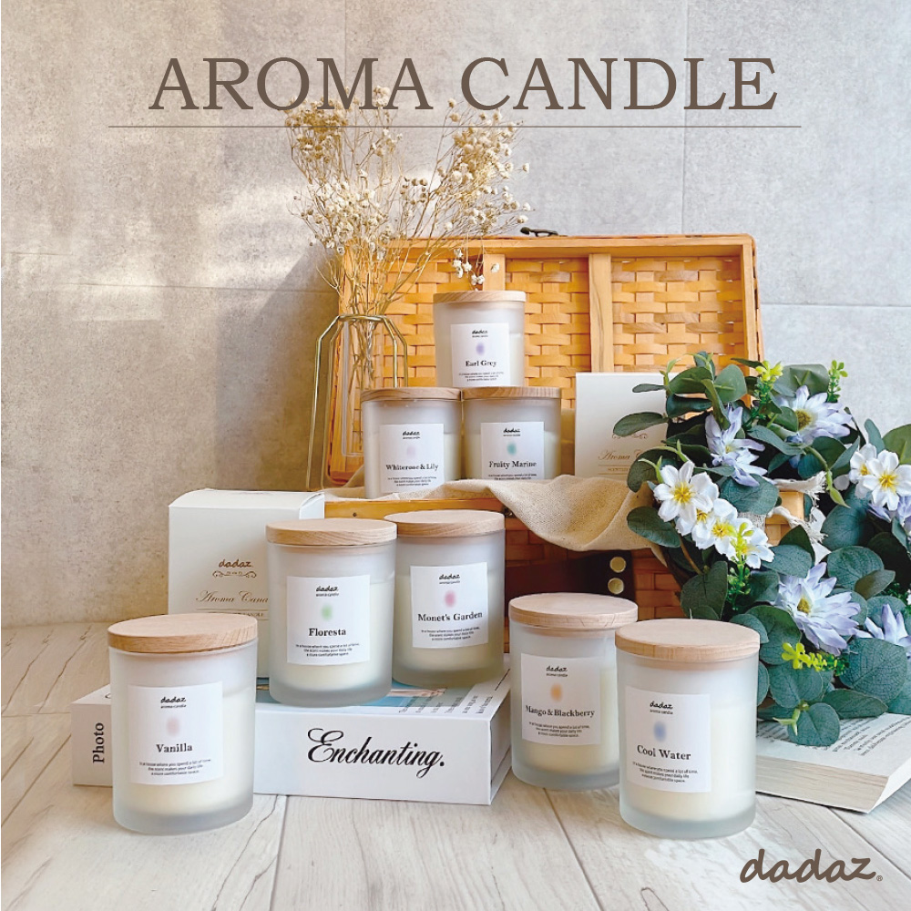 アロマキャンドル＜モネズガーデン＞｜dadaz公式サイト