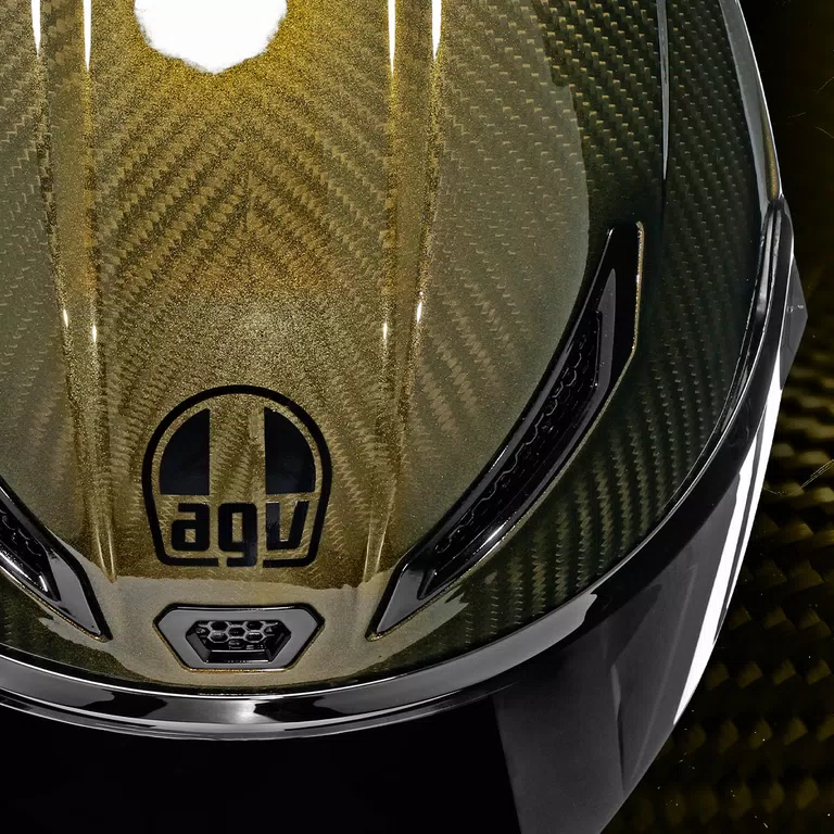PISTA GP RR ORO (LIMITED EDITION) - MOTORBIKE FULL FACE HELMET