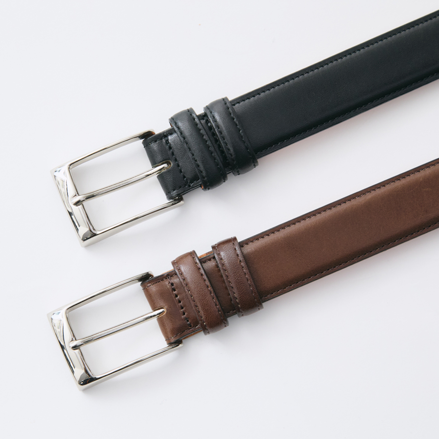 ビジネスベルト/ブラック | Factelier (ファクトリエ)