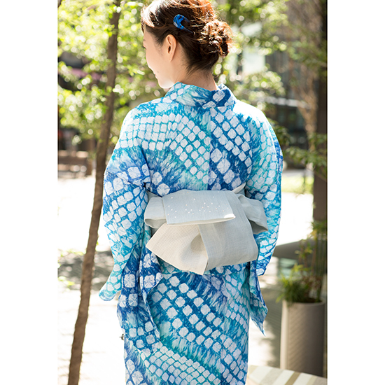 つゆくさ]有松鳴海絞り(仕立て代込) | KOBUNSHA SELECT SHOP | [つゆ