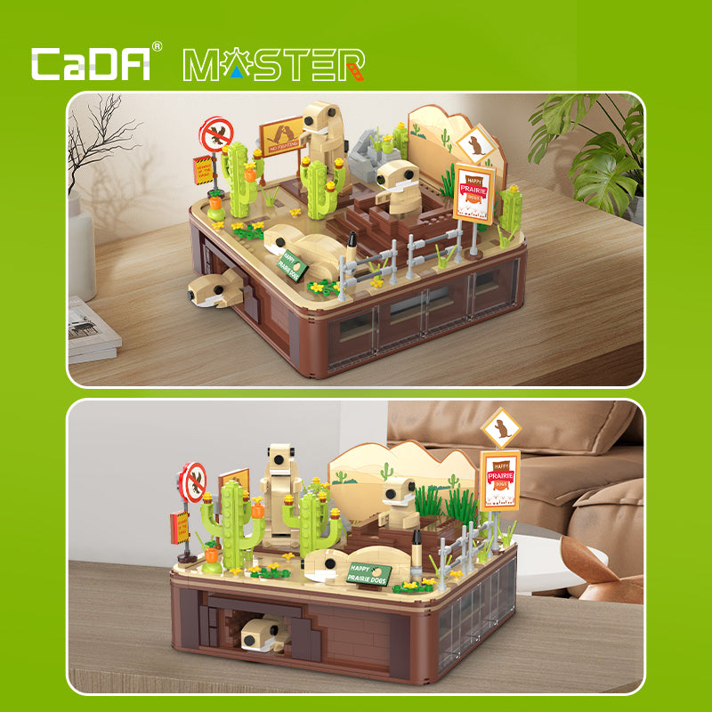 CaDA Master Steam Series Prairie Dogs Kinetic C71008W – Doublee_CaDA