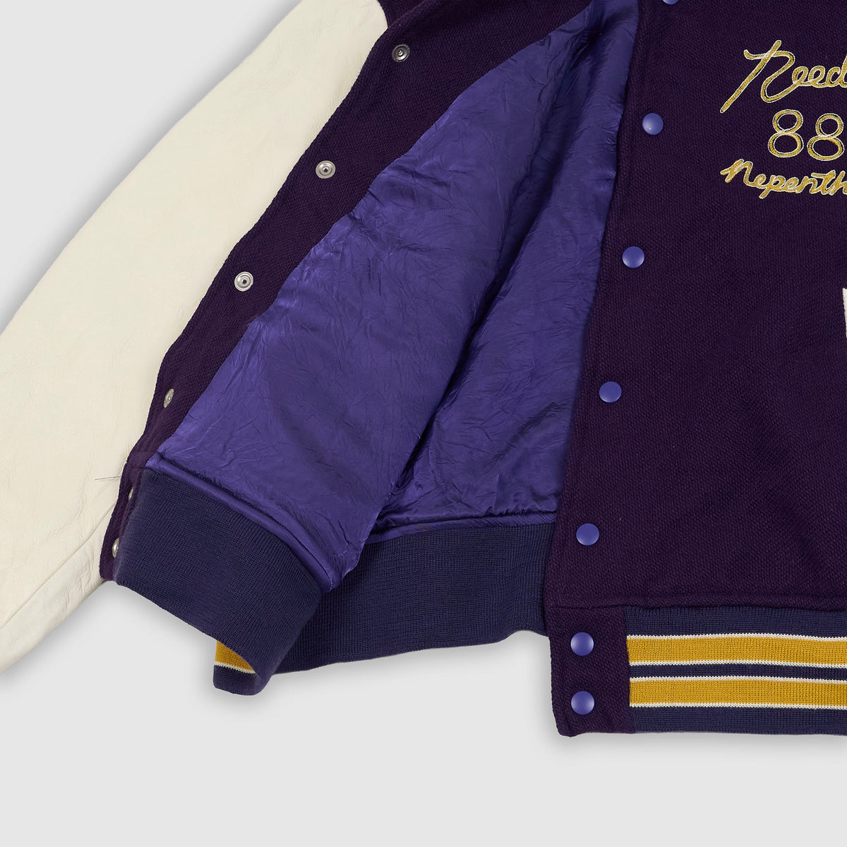 Needles Japan Letterman Wool Varsity Jacket - DeeCee style