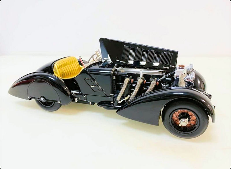 CMC Mercedes-Benz SSK Trossi 1932 “Black Prince” (Memorial Edition