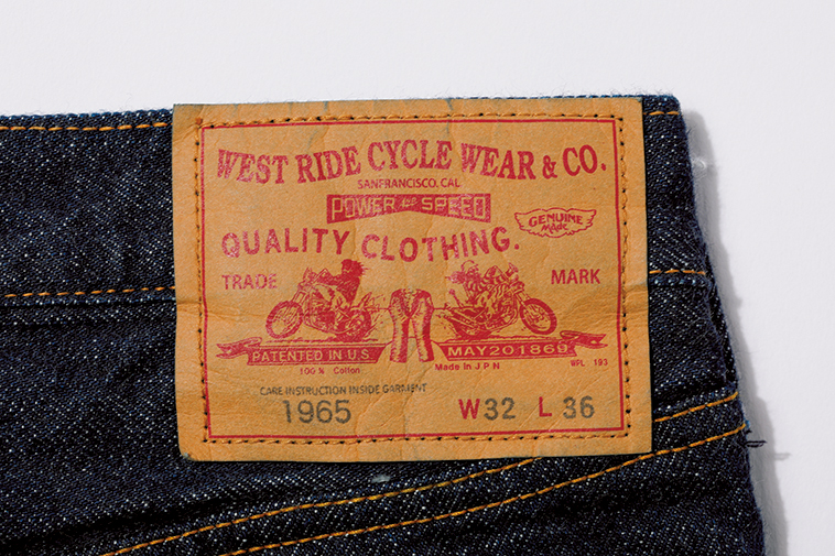 ウエストライド（WEST RIDE）の傑作ジーンズ】パンヘッド最終年の1965