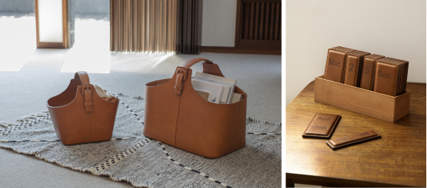 土屋鞄初のインテリアシリーズ「ホームコレクション」新登場 | 株式