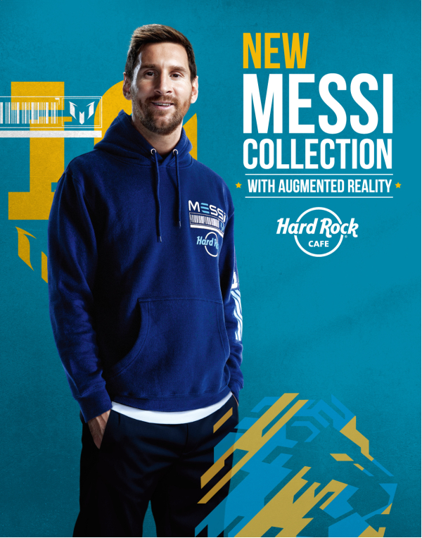 アメリカンレストラン「ハードロックカフェ」サッカー選手 リオネル