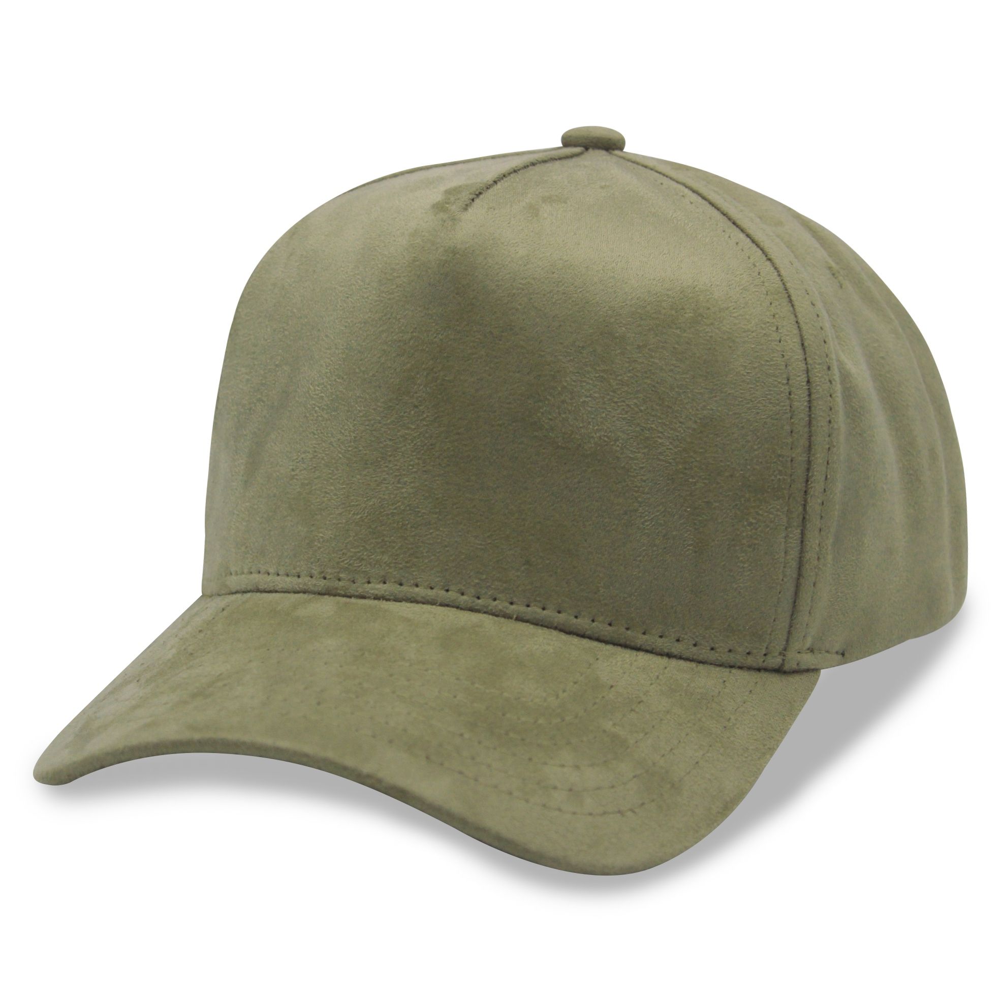 5 Panels Suede Cap (6526)