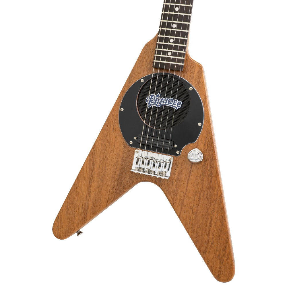 Pignose（ピグノーズ）からVシェイプのアンプ内蔵ギターが発売！