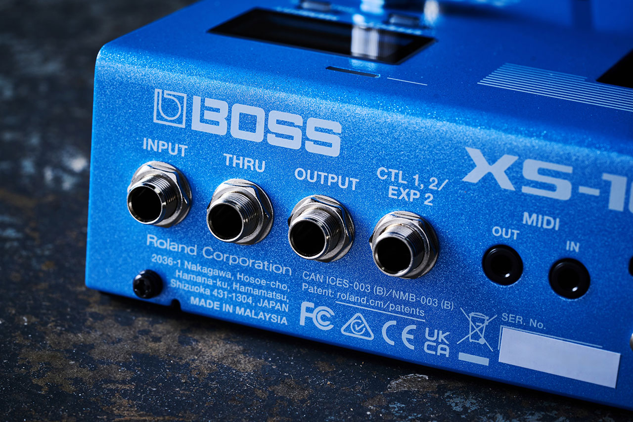 BOSSからピッチシフター「XS-1」「XS-100」の2機種が登場。
