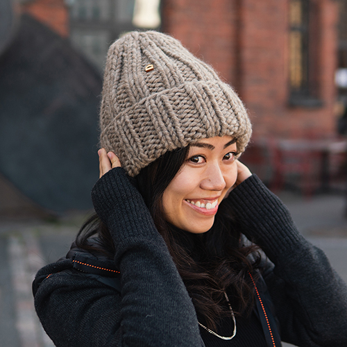 シンプルなオーバーサイズニット帽「ムッフィMUFFI」【10色】by