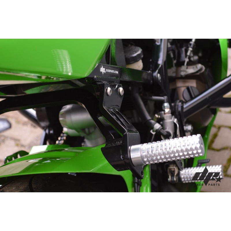 Rear Sets Footrests Subcage Kawasaki ZX6R 636 (2003-2004) Stunt