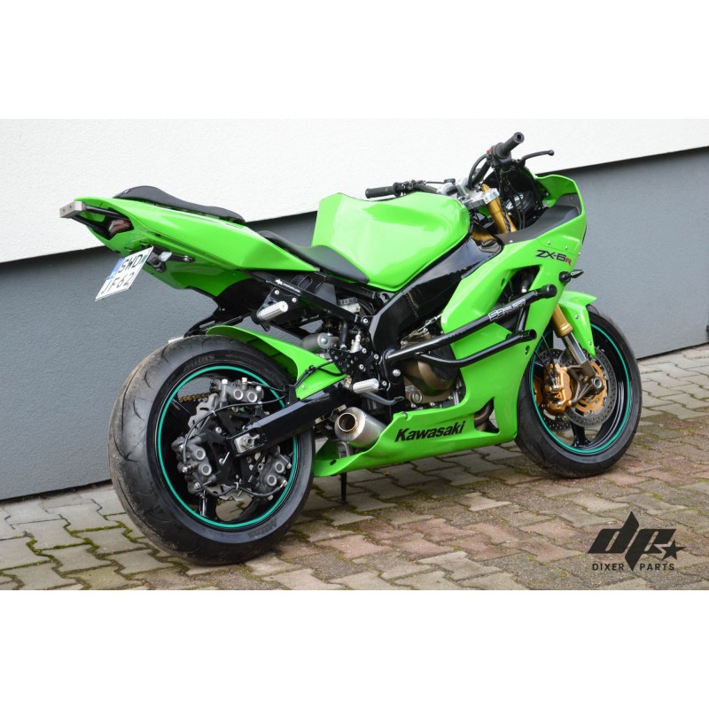 Steel Scrape bar 12 O'clock Kawasaki ZX6R 636 (2003-2004) Stunt