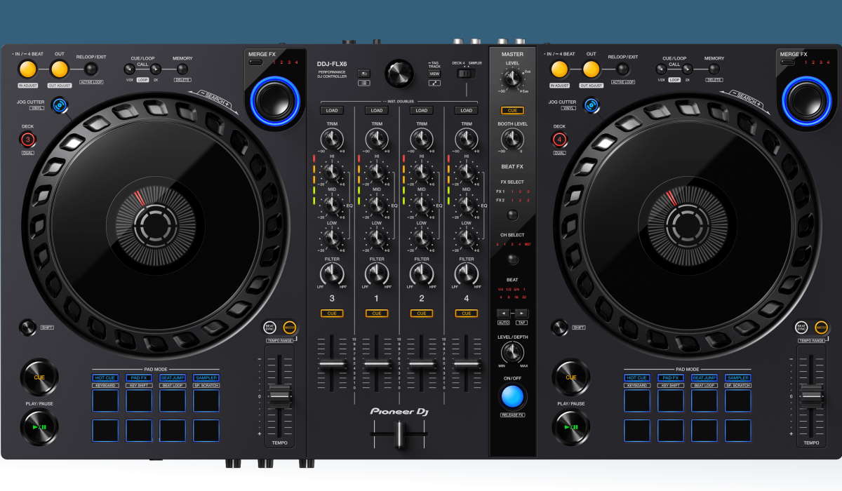 Pioneer DJ DDJ-FLX6 Rekordbox DJ Controller Review And Video