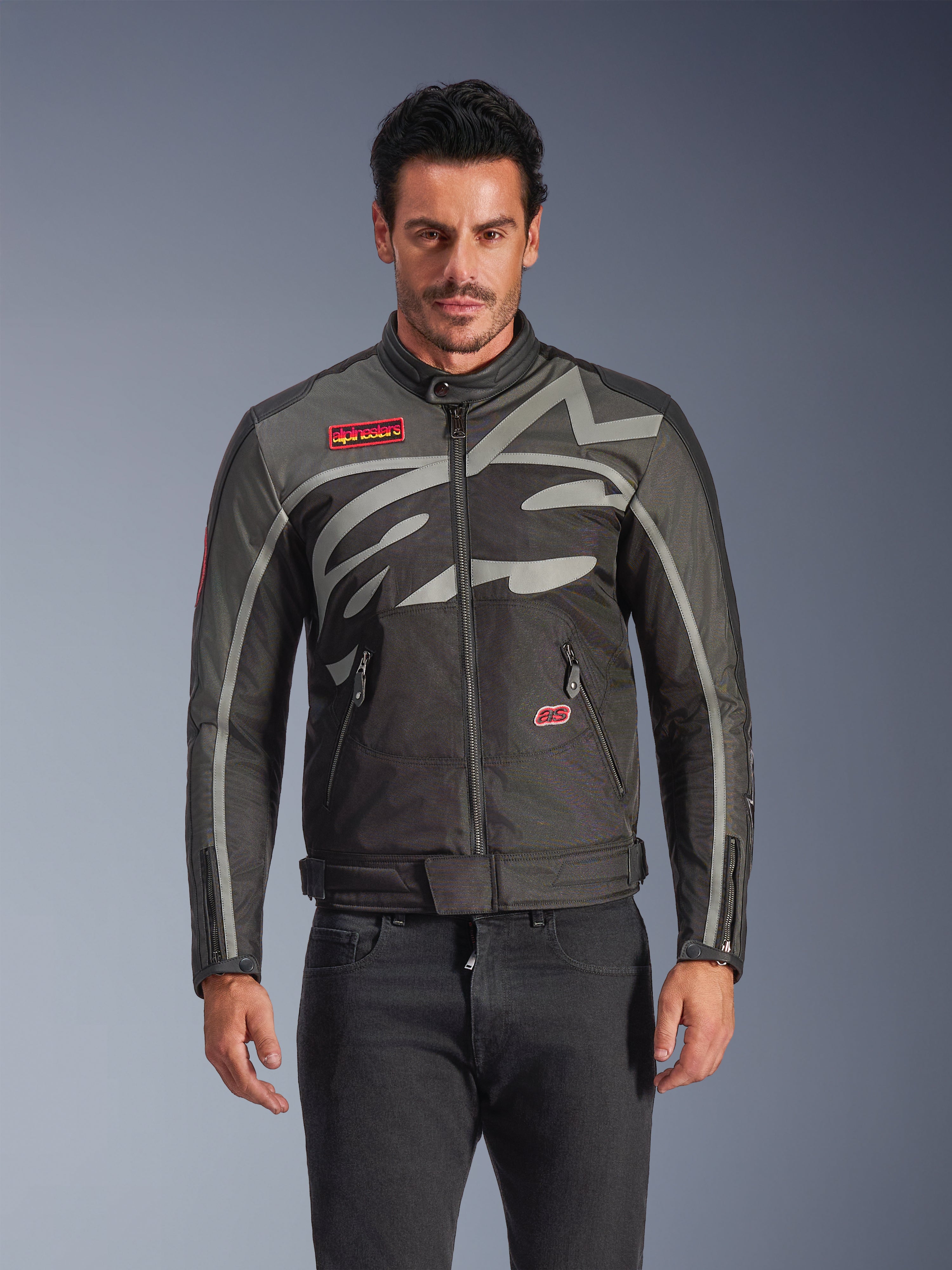 Axton - Black Motorcycle Jacket | Alpinestars®
