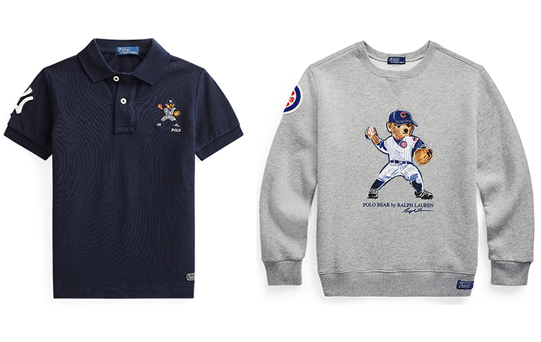 ラルフ ローレンとMLBがコラボ！ユニフォームを着た〝ポロベア〟が