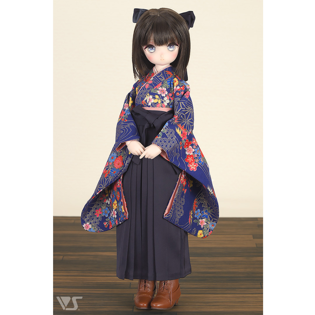 華やか袴セット（藍色）・ミニ | ボークス公式 ドルフィーオンラインストア