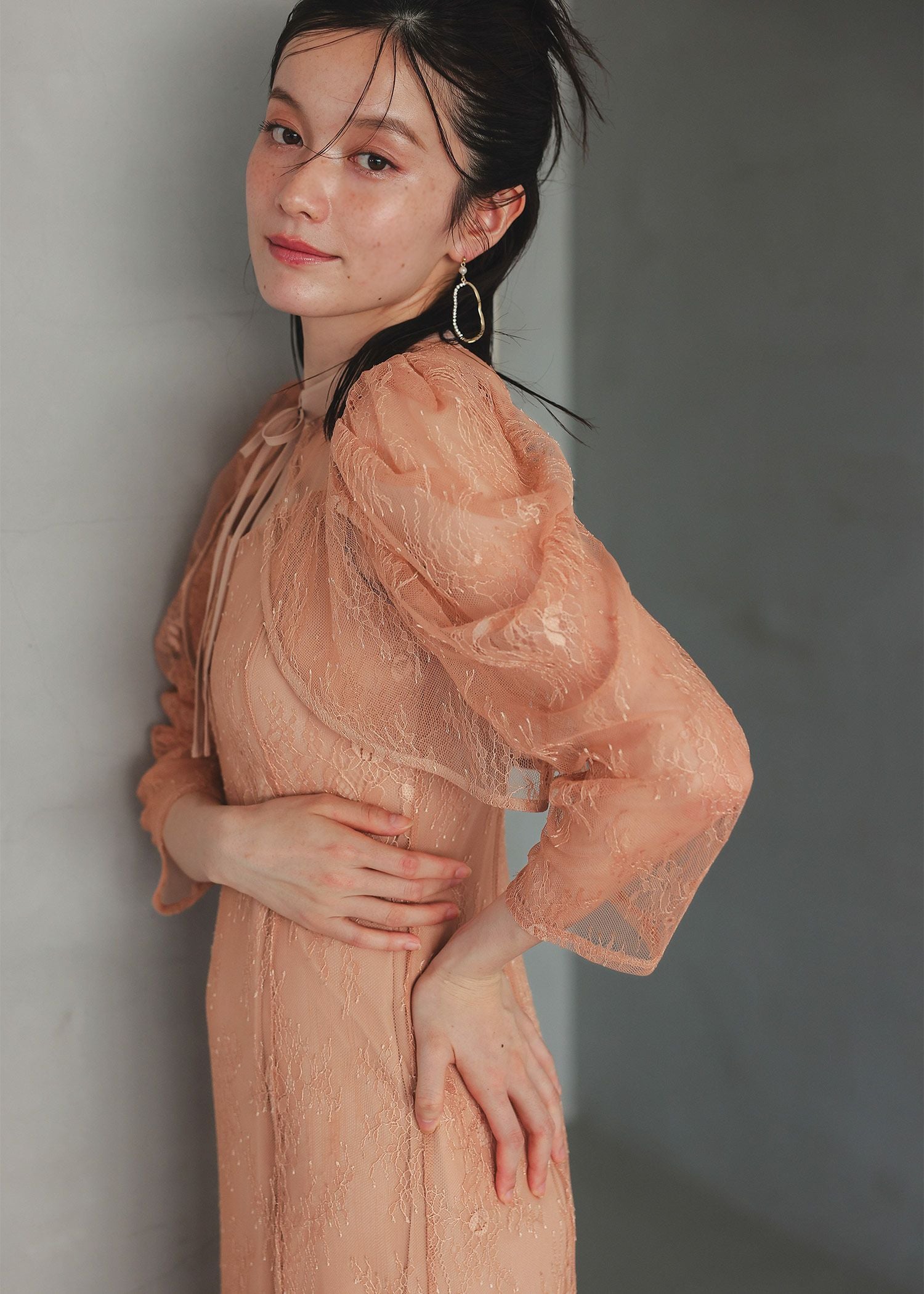 ボレロレイヤードレースドレス レビュー|Dorry Doll