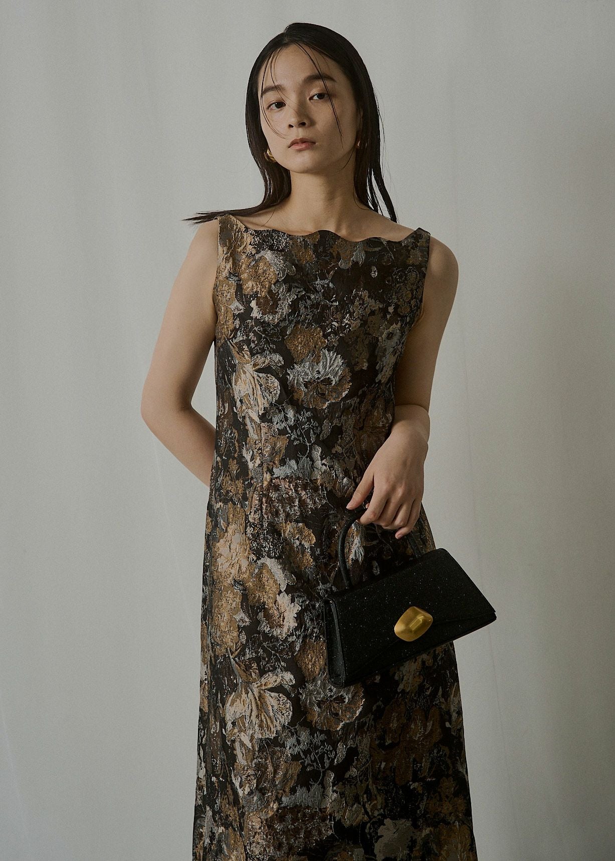 Wandering jacquard dressのドレス|Dorry Doll / LE'RURE