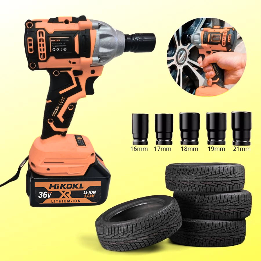 Parafusadeira Profissional com Duas Baterias RYOKU Carregamento