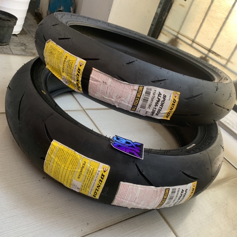 DUNLOP SPORTMAX α-13SPダンロップ α-13SP 110/70R17 150/60R17 前後