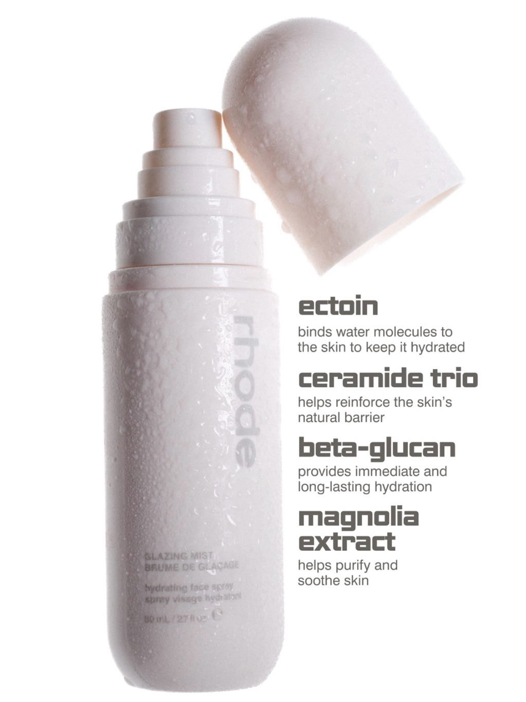 現貨+預購｜最新❄️Rhode glazing mist 水潤保濕噴霧🧊 | 蝦皮購物