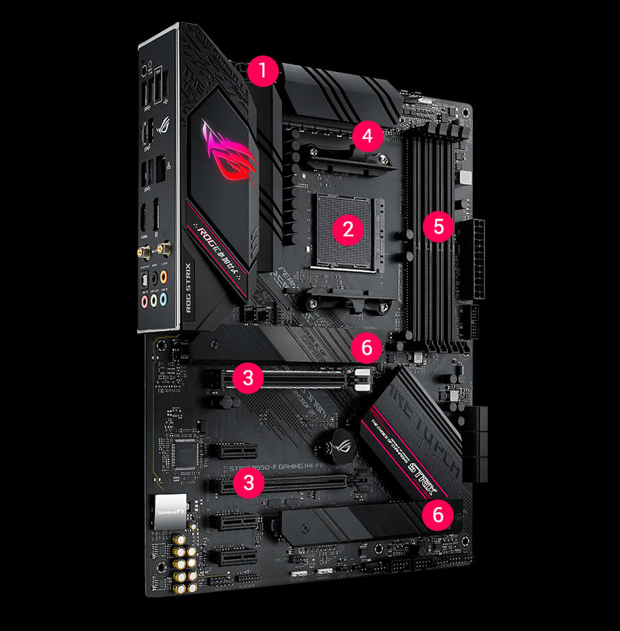 ROG STRIX B550-F GAMING (WI-FI) | マザーボード | ROG Japan