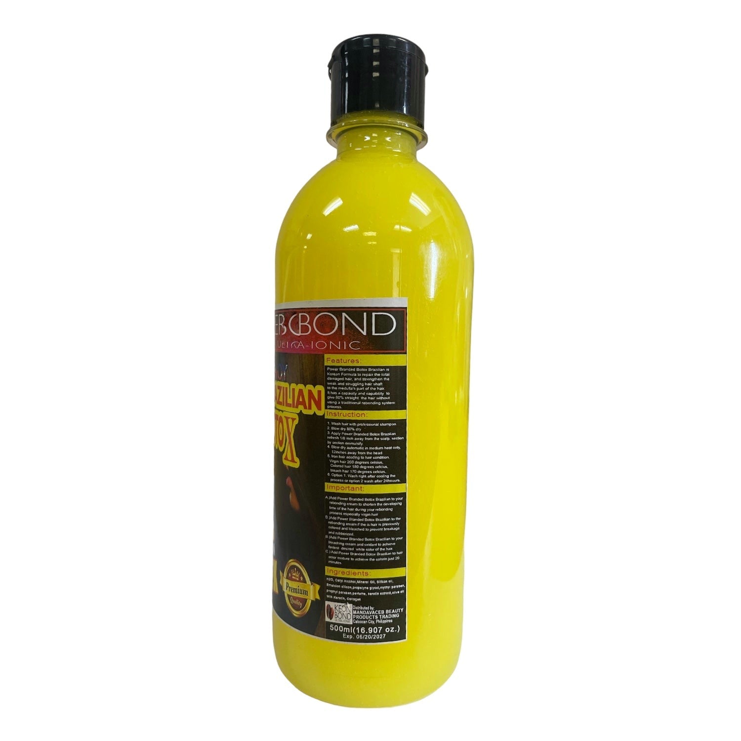 KER A BOND Ultra-Ionic Pinoy Brazilian Hair Botx ,500ml – D Nelson