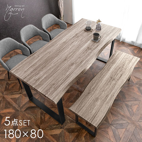 dショッピング |ダイニングテーブルセット 6人掛け 5点セット ベンチ