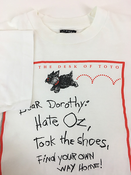 古着 90s USA製 The Wizard Of Oz オズの魔法使い TOTO トト