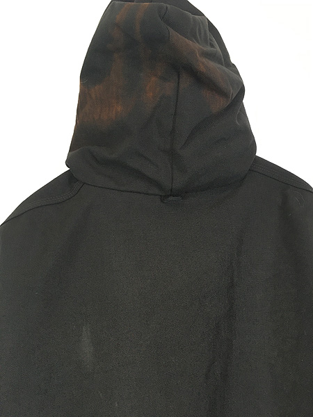 古着 80s USA製 Carhartt ナイロン ブラック ダック パデット