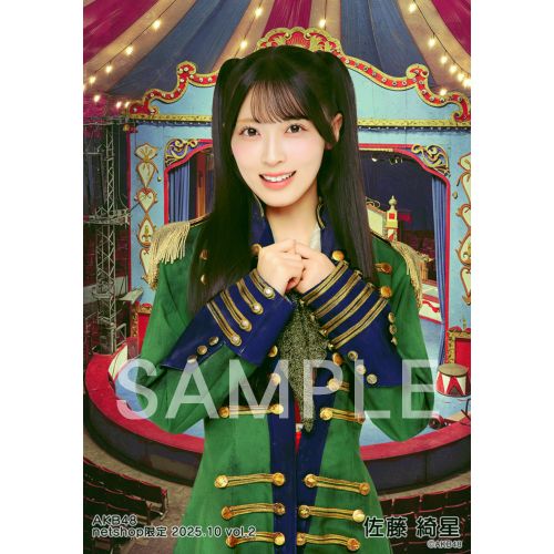 予約商品】AKB48 2025年10月度 net shop限定個別生写真5枚セットvol.2