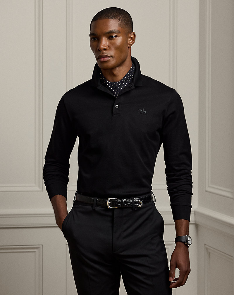 ピケ ロングスリーブ ポロシャツ | ラルフ ローレン公式オンラインストア