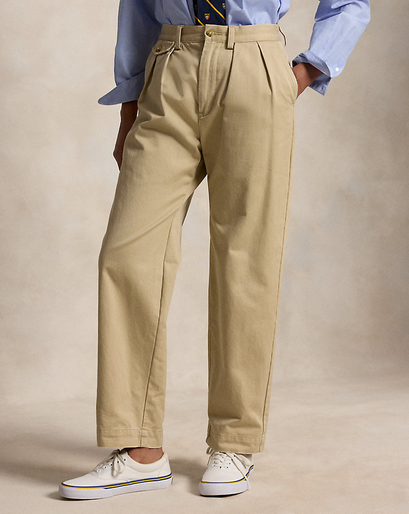 Whitman リラックス フィット プリーテッド チノ パンツ | ラルフ