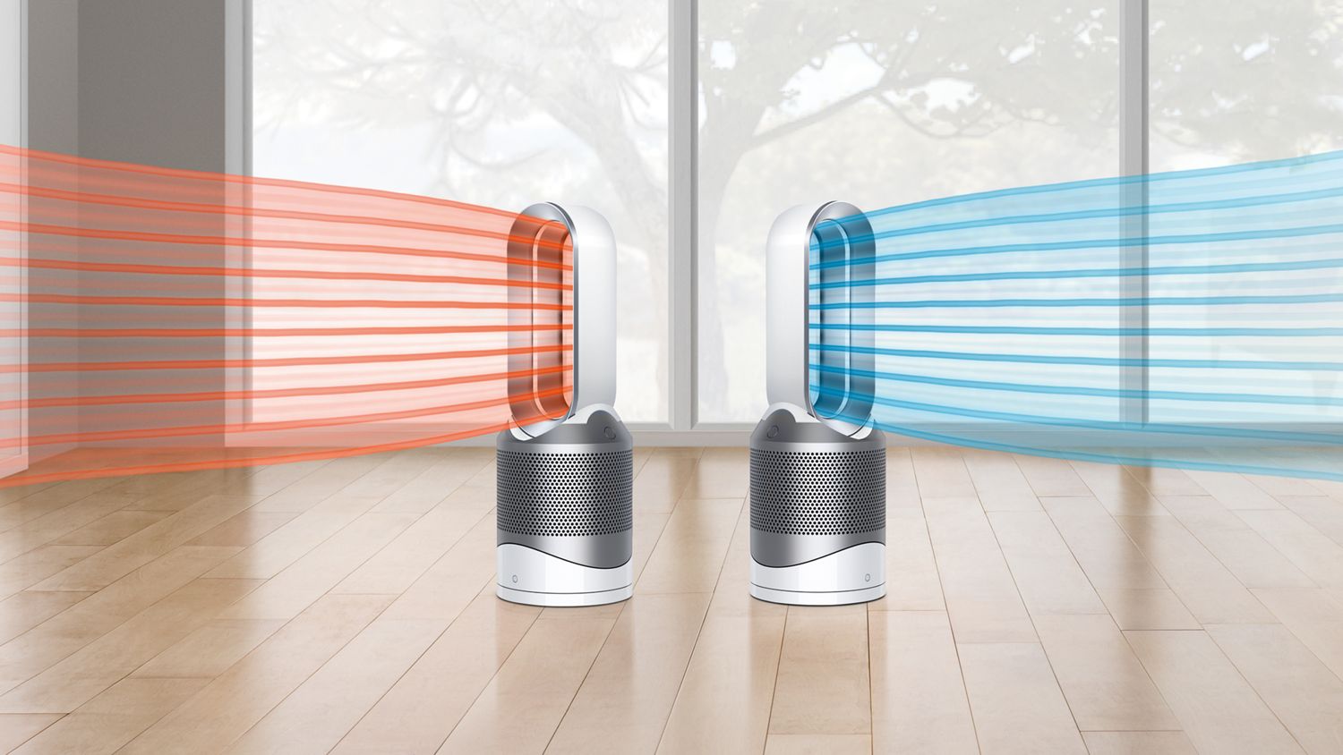 Refurbished Dyson Pure Hot+Cool™ (White/Silver) | Dyson Outlet