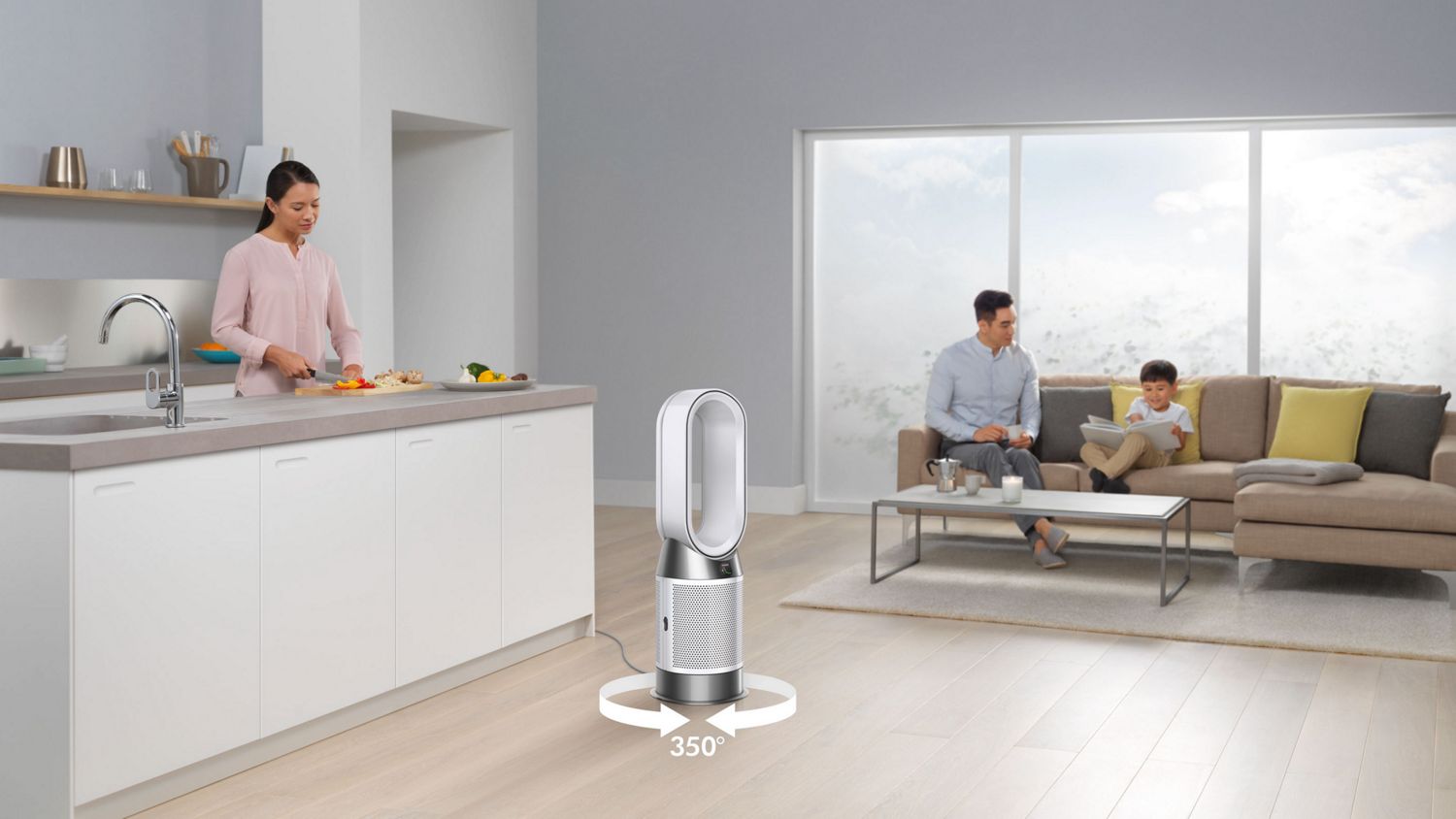 Shop Dyson Purifier Hot+Cool™ Gen1 (White) machine | Dyson