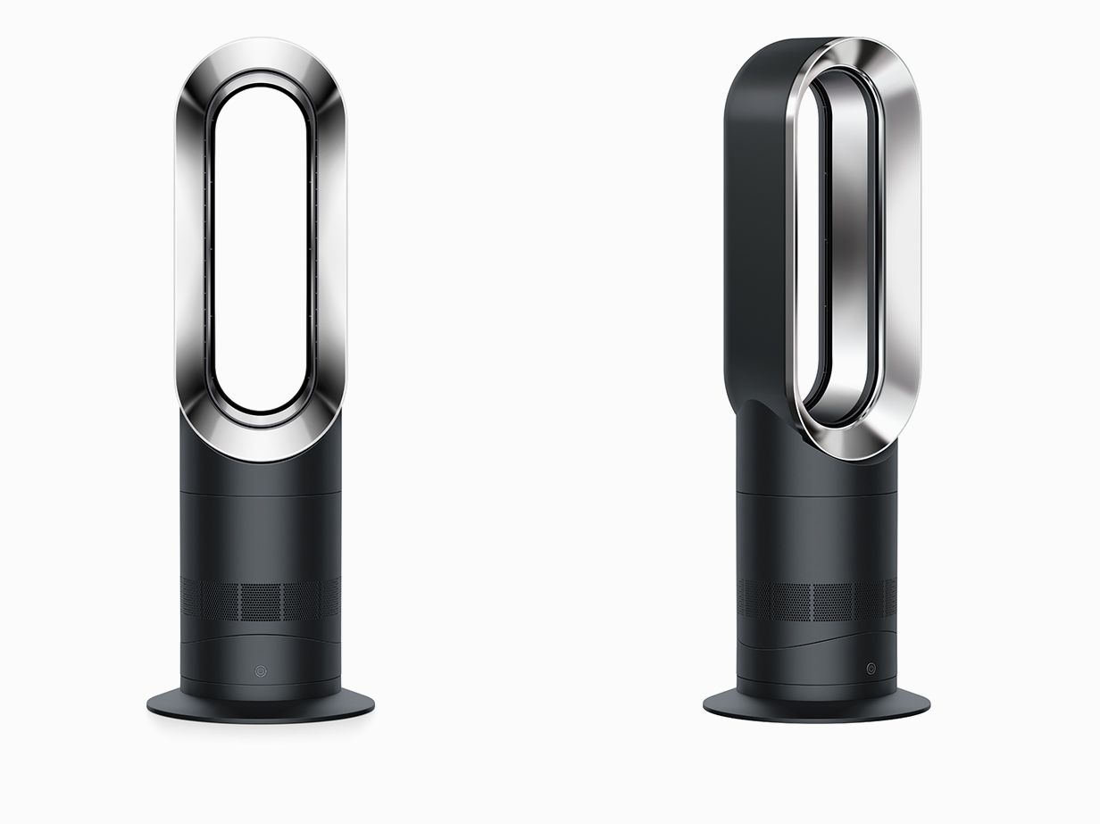 Dyson Hot+Cool™ Jet Focus fan heater (Satin Black/Nickel) | Dyson