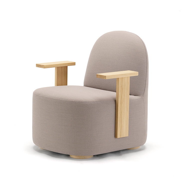 Polar Lounge Chair S With Arms (ポーラーラウンジチェアSウィズ