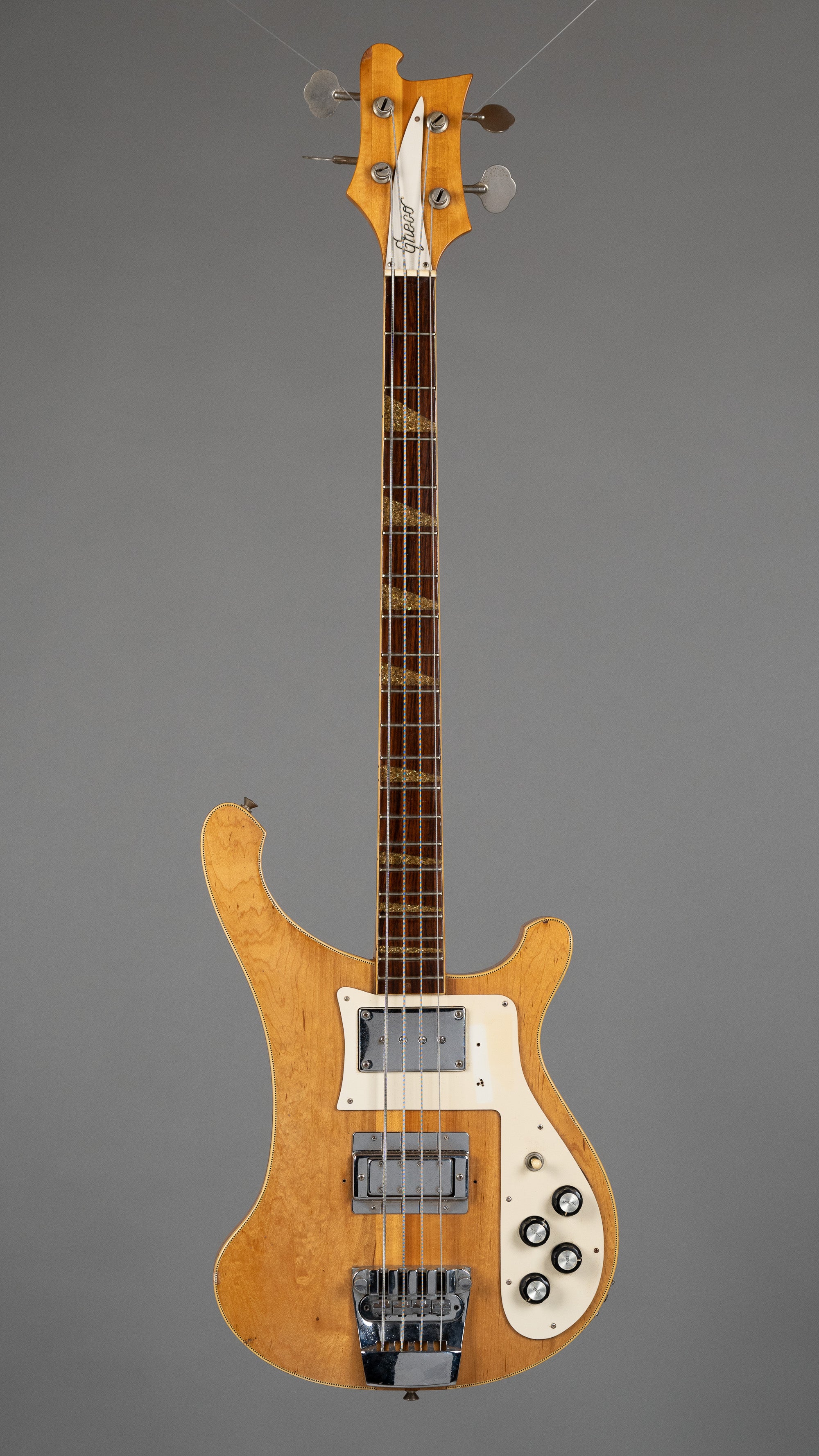 c1975 Greco RB-1000 'Rickenbacker 4001 Copy' (Japan, Natural)