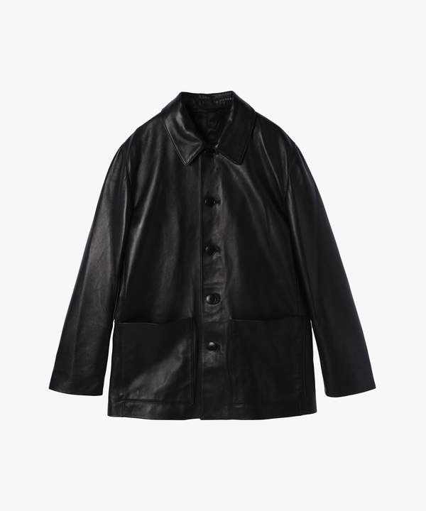 レザーブルゾン ｜agnès b. HOMME（オム）｜アニエスベー公式