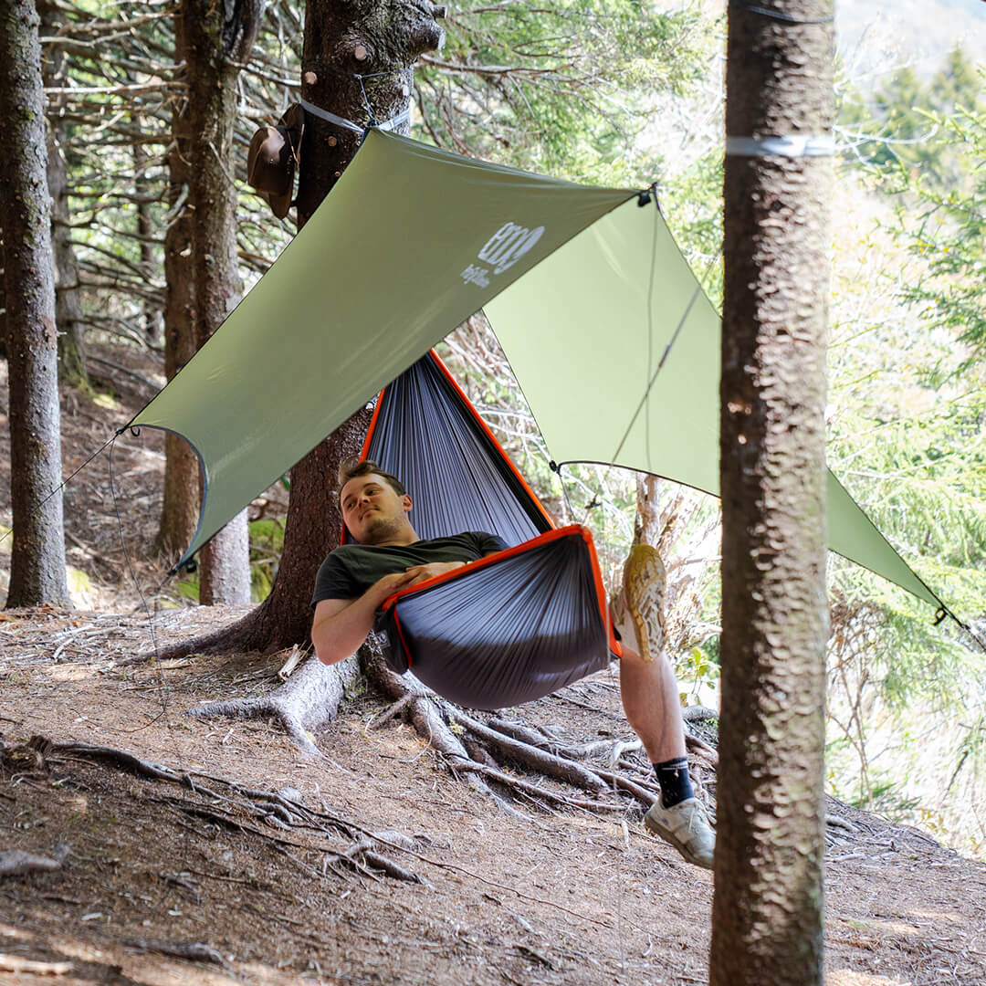 ProFly Sil Rain Tarp - Ultralight Hammock Camping Tarp | ENO