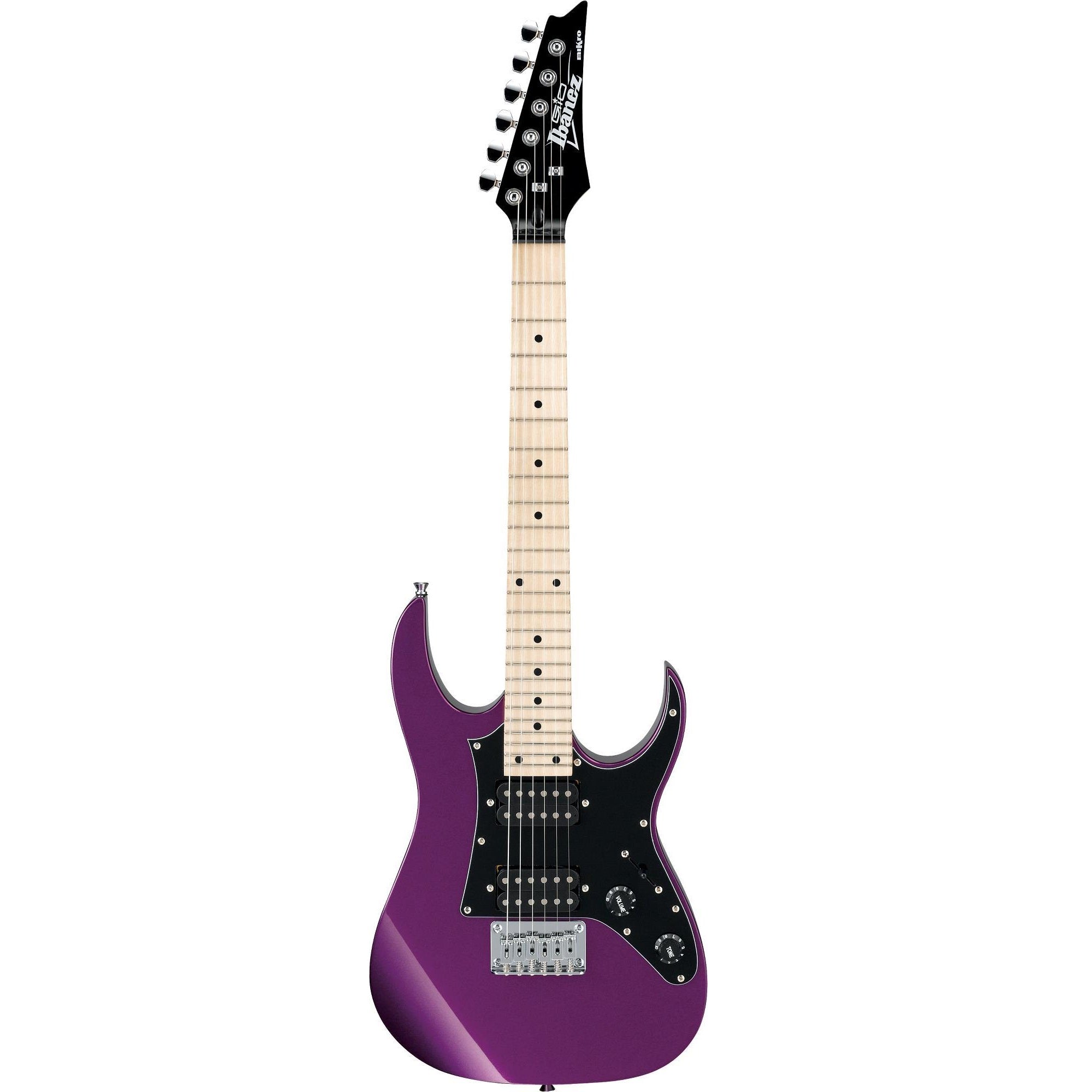 Ibanez GRGM21MMPL Gio RG miKro Metalic Electric Guitar, Purple