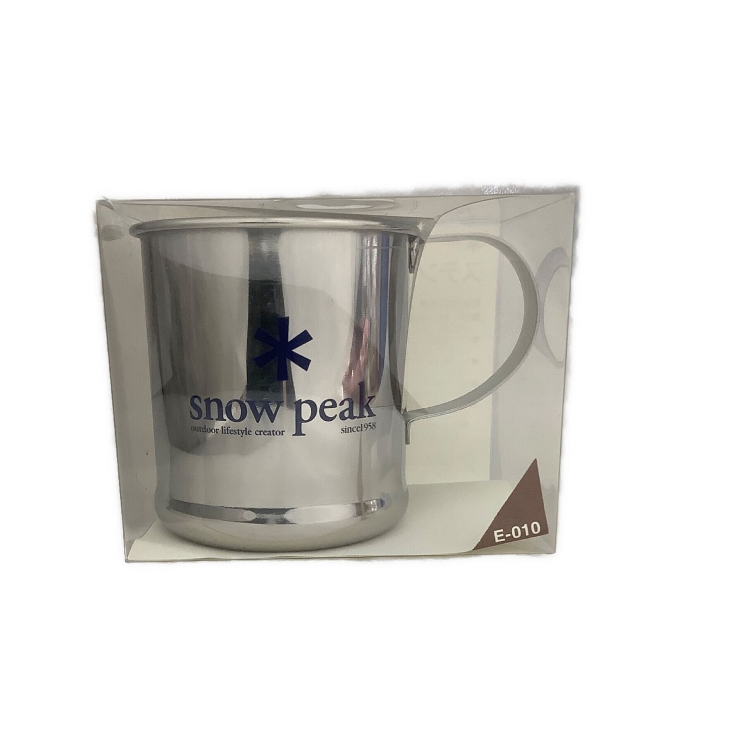 Snow peak (スノーピーク) ステンレスマグカップ 廃盤品 E-010