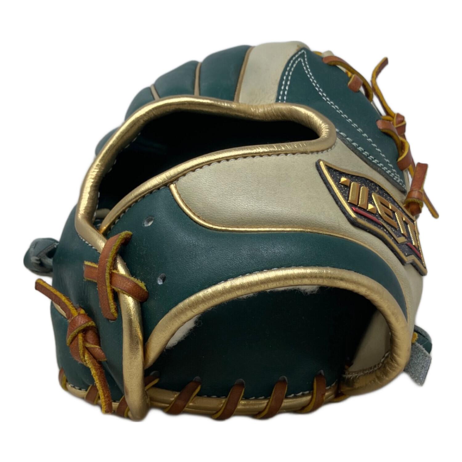 ZETT (ゼット) グローブ グリーン PROSTATUS 内野手 今宮モデル