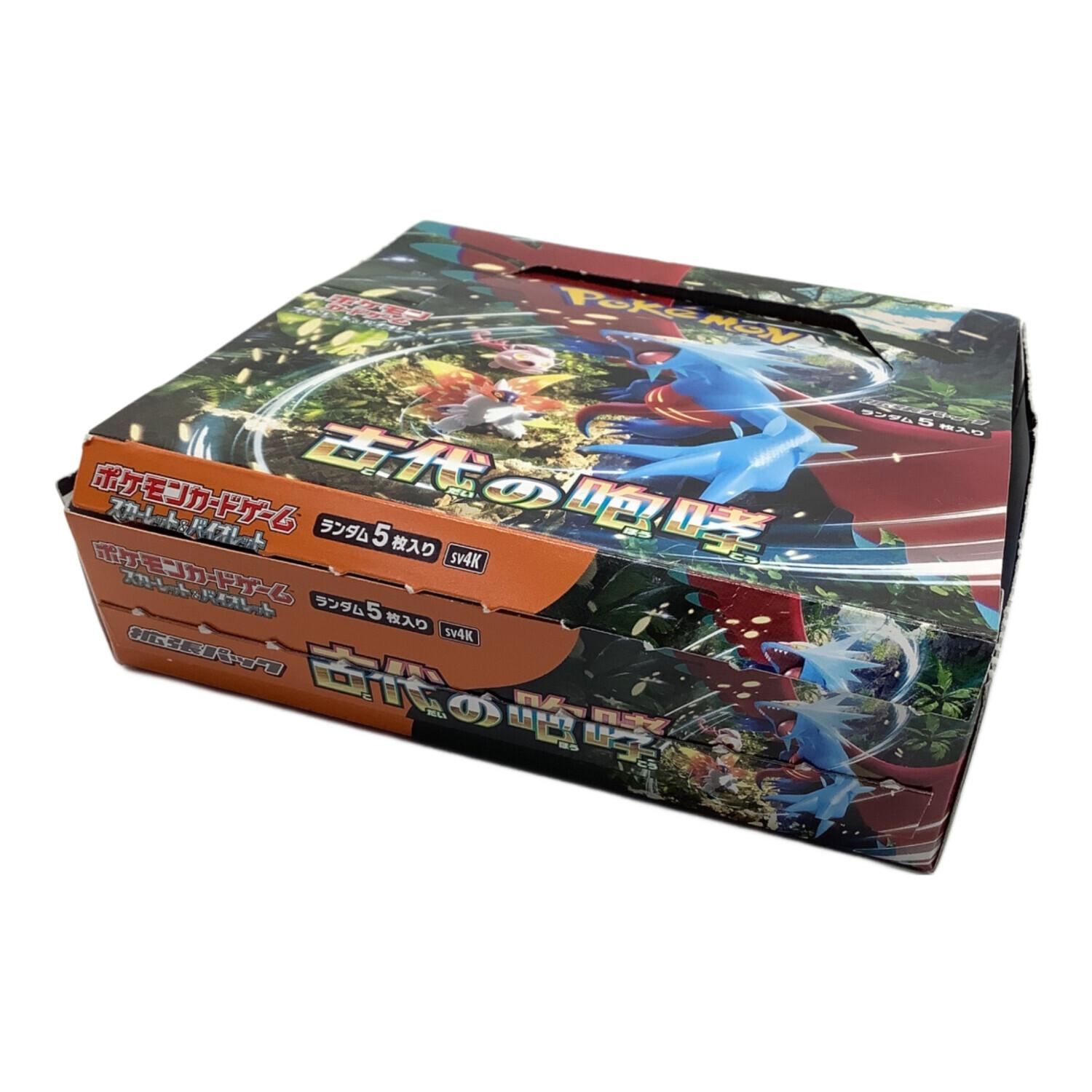 古代の咆哮BOX ポケモンカード 外箱のみ開封｜トレファクONLINE