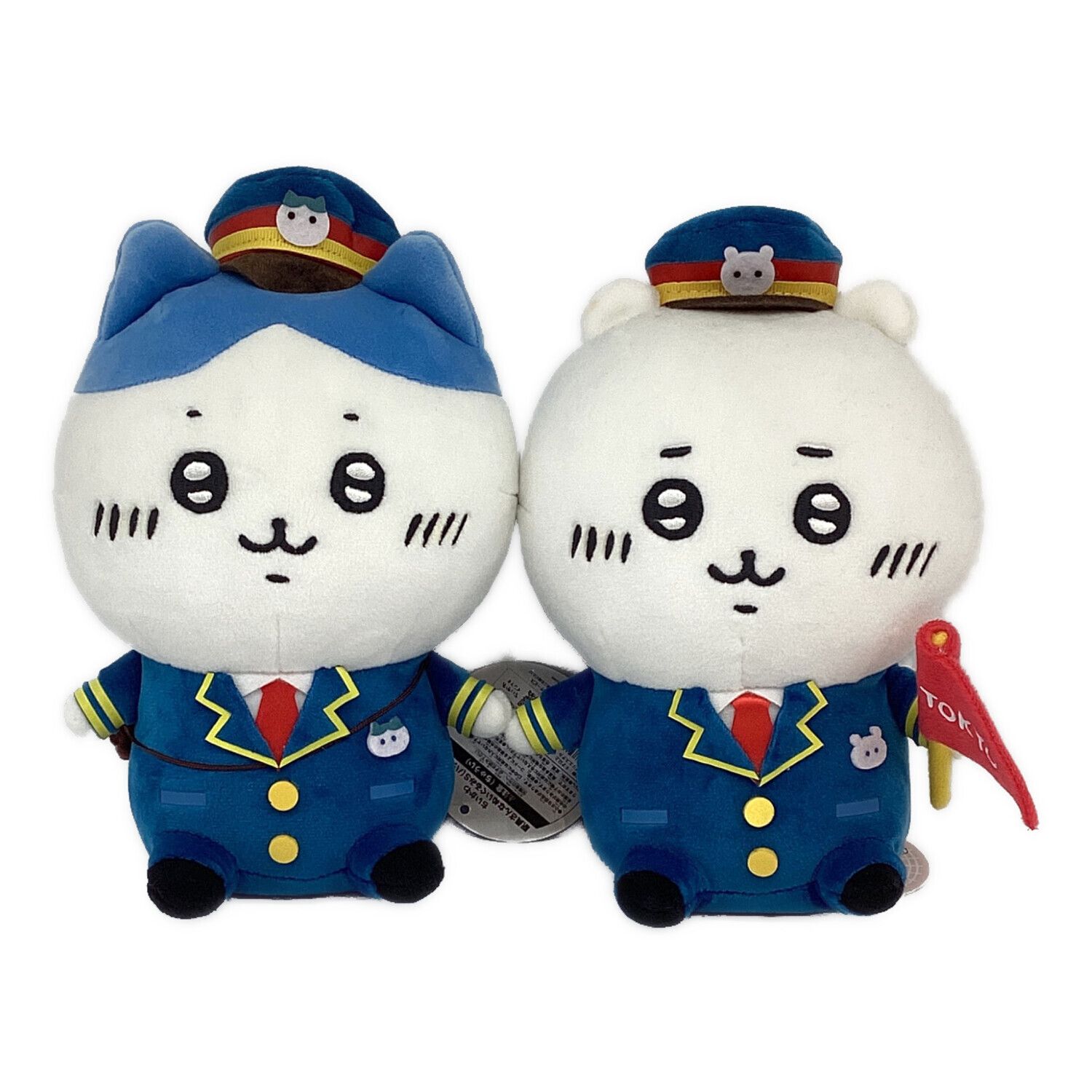 ハチワレ 駅員さんなぬいぐるみS ちいかわ ちいかわ 駅員さんな